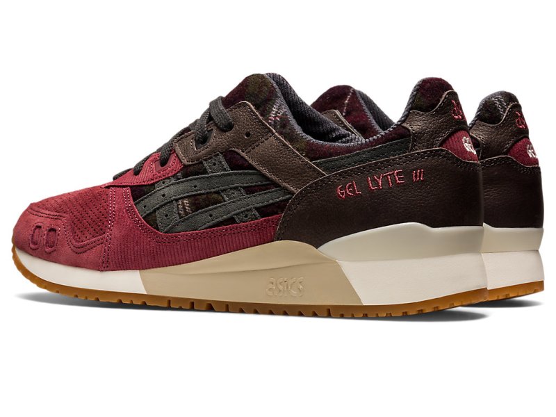 Asics Gel-lyte III OG Patike Muške Crvene Obsidijanske Sive | RS3779-665