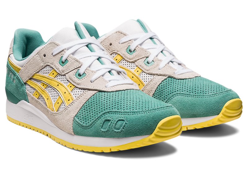 Asics Gel-lyte III OG Patike Muške Maslinasto Zelene Krem | RS2786-555