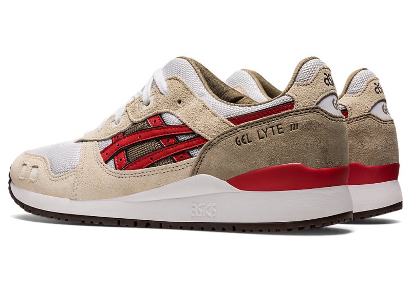 Asics Gel-lyte III OG Patike Muške Sive Crvene | RS8590-304