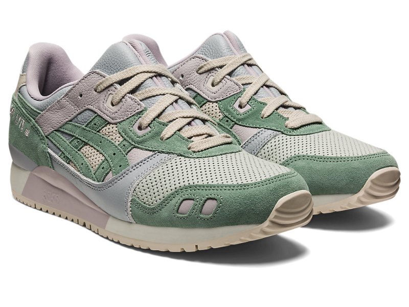 Asics Gel-lyte III OG Patike Muške Svijetlo Maslinasto Zelene Sive | RS0698-971