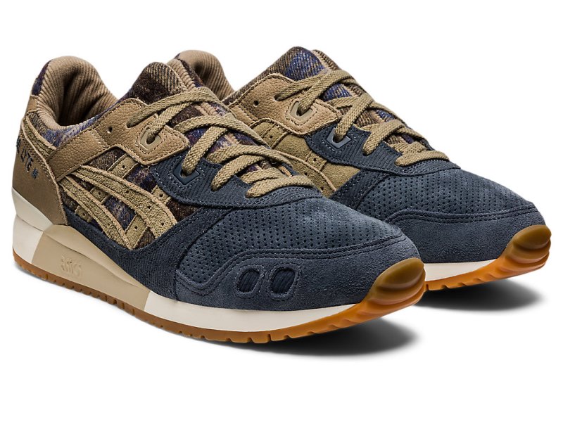 Asics Gel-lyte III OG Patike Muške Tamno Sive Tamno Kaki Boja | RS9497-581