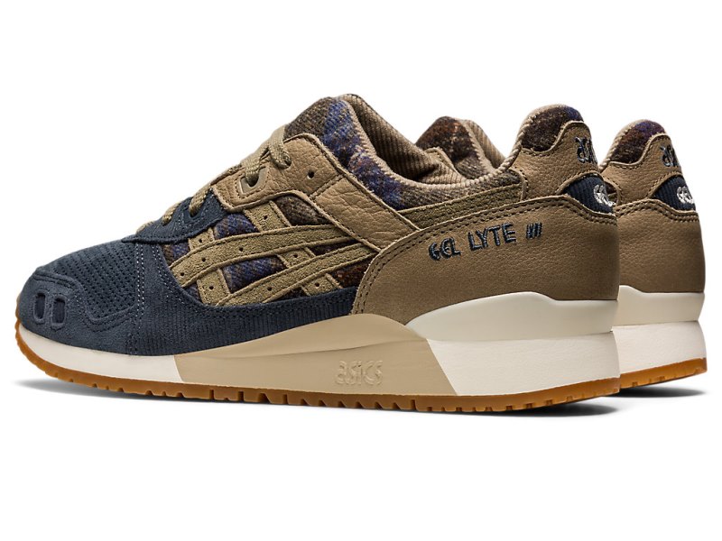 Asics Gel-lyte III OG Patike Muške Tamno Sive Tamno Kaki Boja | RS9497-581