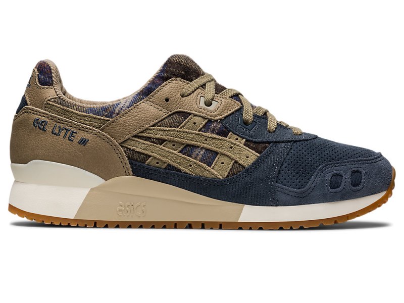 Asics Gel-lyte III OG Patike Muške Tamno Sive Tamno Kaki Boja | RS9497-581