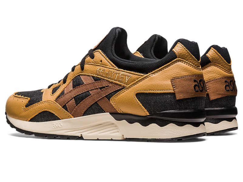 Asics Gel-lyte V Modern Patchwork Patike Muške Zlatne Crne | RS5221-900