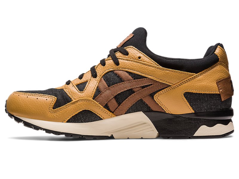 Asics Gel-lyte V Modern Patchwork Patike Muške Zlatne Crne | RS5221-900