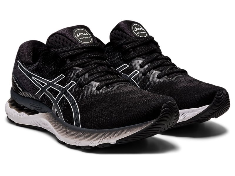 Asics Gel-nimbus 23 (D) Tenisiće Ženske Crne Bijele | RS0021-496