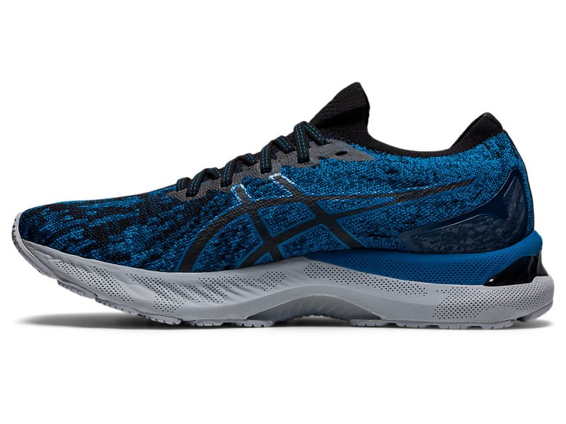 Asics Gel-nimbus 23 Knit Tenisiće Muške Plave Crne | RS8161-506