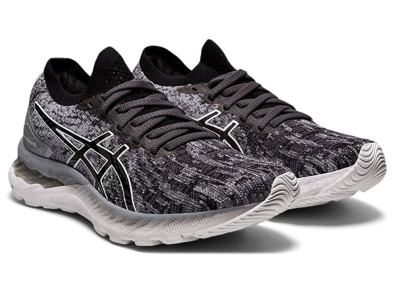 Asics Gel-nimbus 23 Knit Tenisiće Ženske Sive Crne | RS9030-682