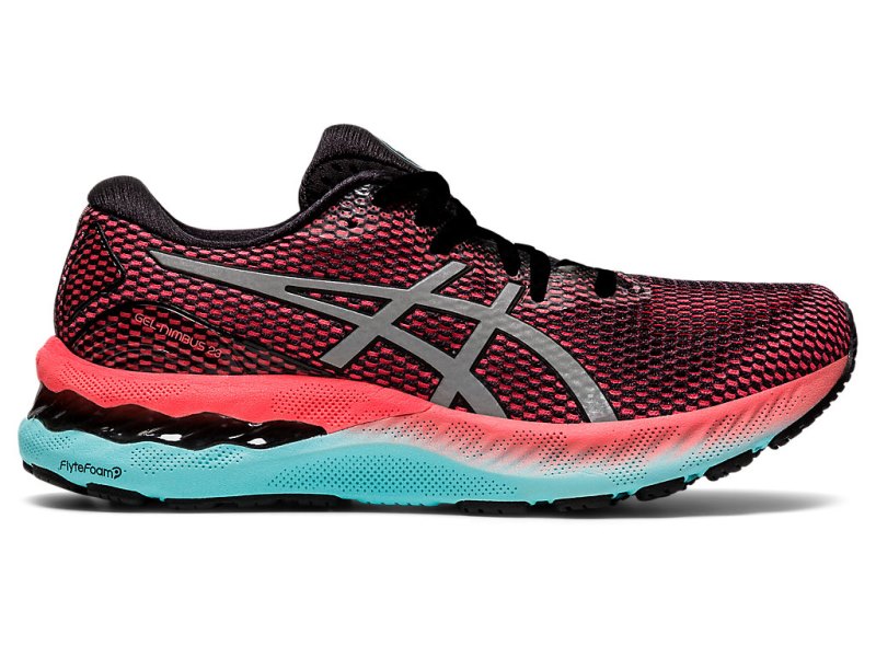 Asics Gel-nimbus 23 Lite-show Tenisiće Ženske Crne Srebrne | RS8060-022