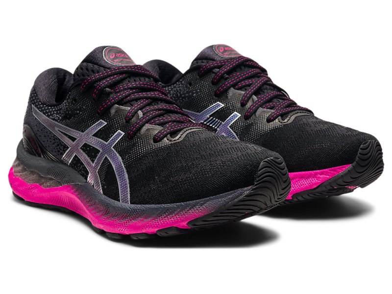 Asics Gel-nimbus 23 Tenisiće Ženske Crne Srebrne | RS9843-595