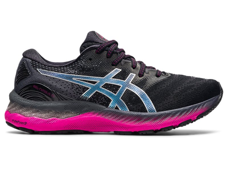 Asics Gel-nimbus 23 Tenisiće Ženske Crne Srebrne | RS9843-595