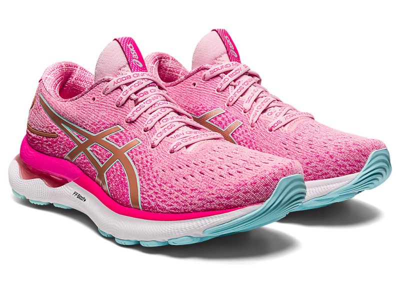 Asics Gel-nimbus 24 Limited Edition Tenisiće Ženske Roze Roze Zlatne | RS7106-340