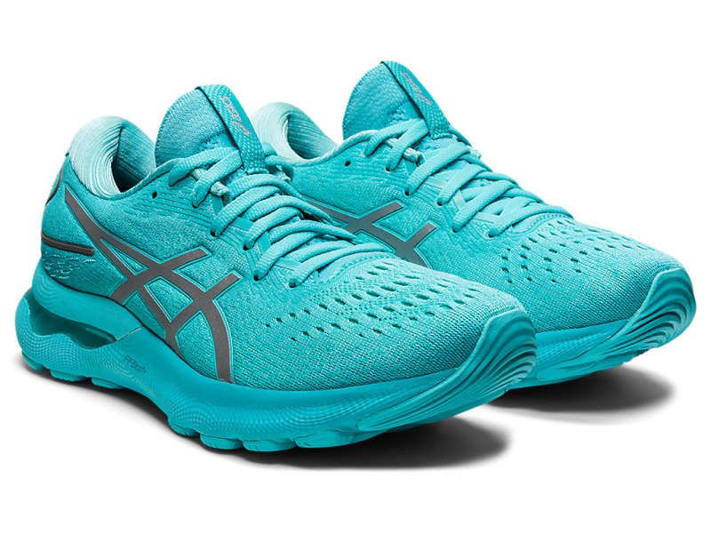 Asics Gel-nimbus 24 Lite-show Tenisiće Ženske Sive Menta | RS0304-659