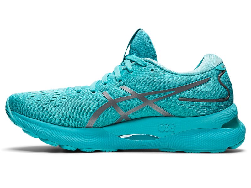 Asics Gel-nimbus 24 Lite-show Tenisiće Ženske Sive Menta | RS0304-659