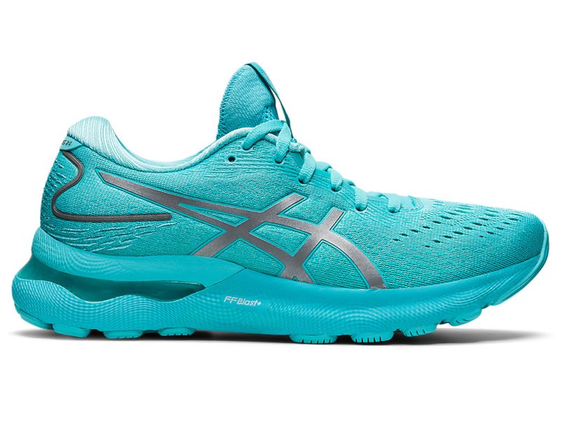 Asics Gel-nimbus 24 Lite-show Tenisiće Ženske Sive Menta | RS0304-659