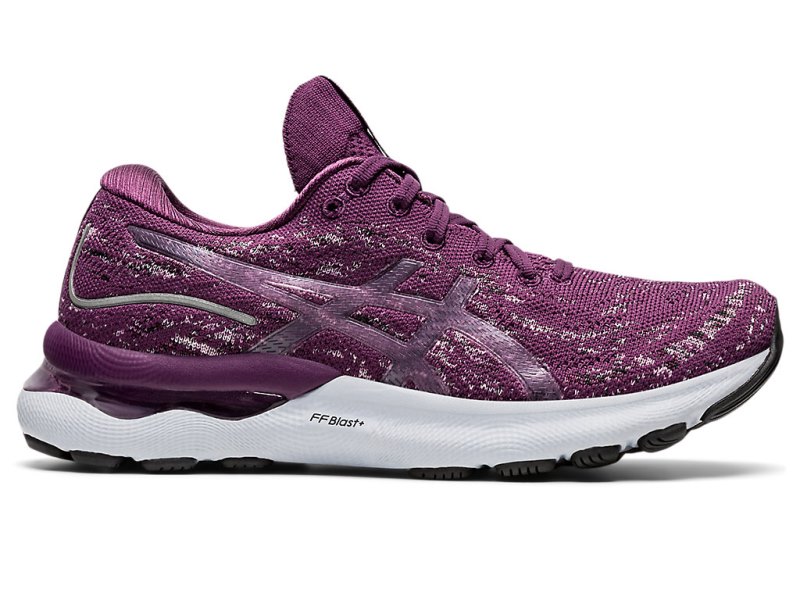 Asics Gel-nimbus 24 Mk Tenisiće Ženske Tamno Ljubičaste Roze | RS5222-713