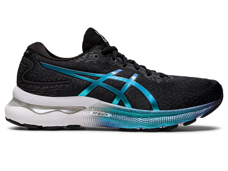 Asics Gel-nimbus 24 Platinum Tenisiće Ženske Crne Crne | RS3603-375