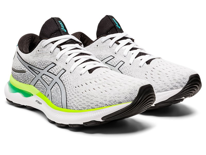 Asics Gel-nimbus 24 Tenisiće Muške Bijele Crne | RS3612-953