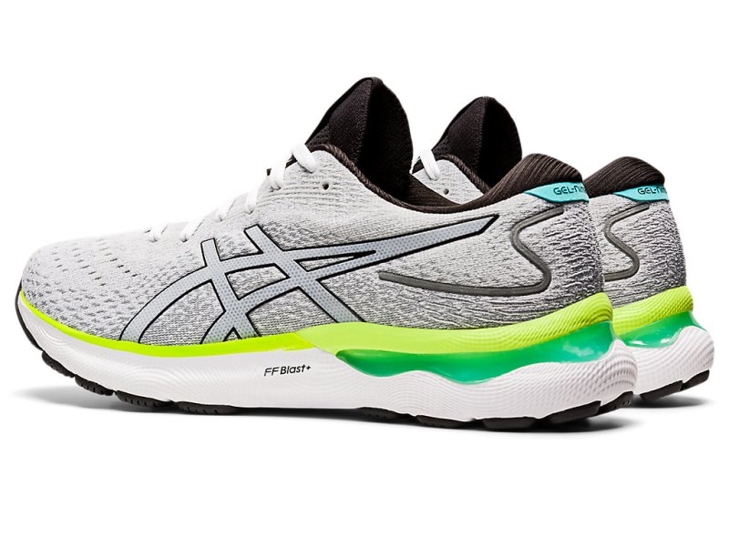 Asics Gel-nimbus 24 Tenisiće Muške Bijele Crne | RS3612-953