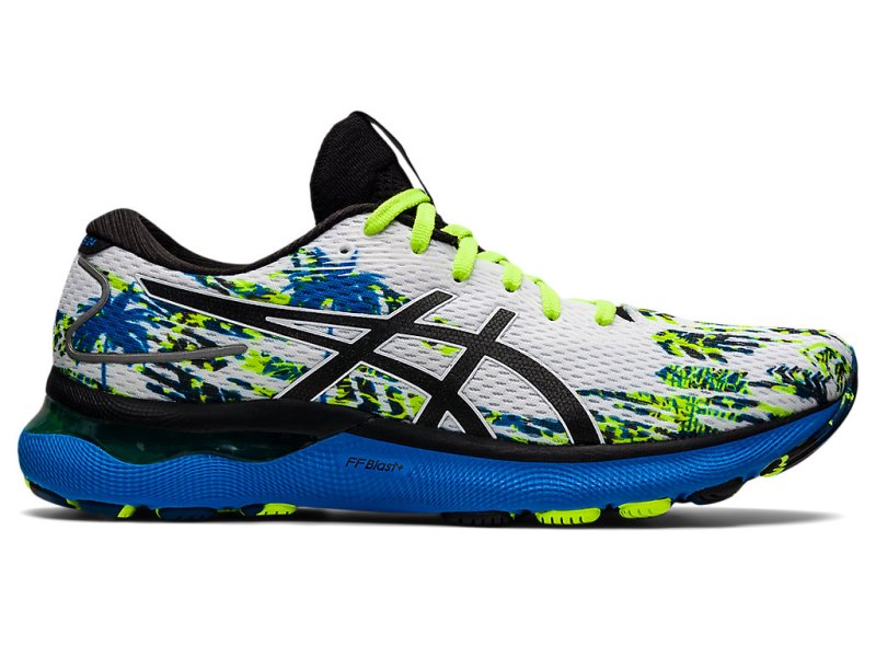 Asics Gel-nimbus 24 Tenisiće Muške Bijele Crne | RS7571-120