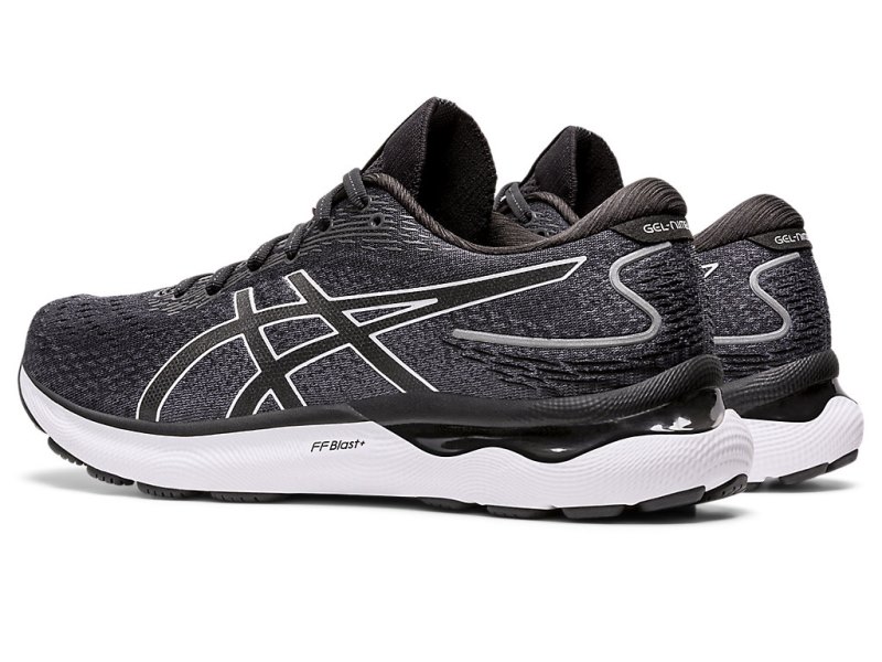 Asics Gel-nimbus 24 Tenisiće Muške Crne Bijele | RS6848-906