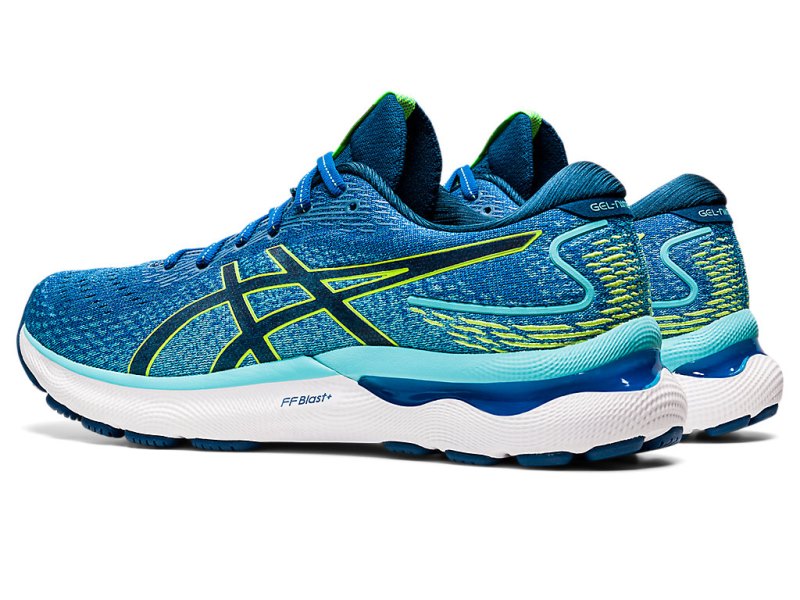 Asics Gel-nimbus 24 Tenisiće Muške Plave Zelene | RS3462-933