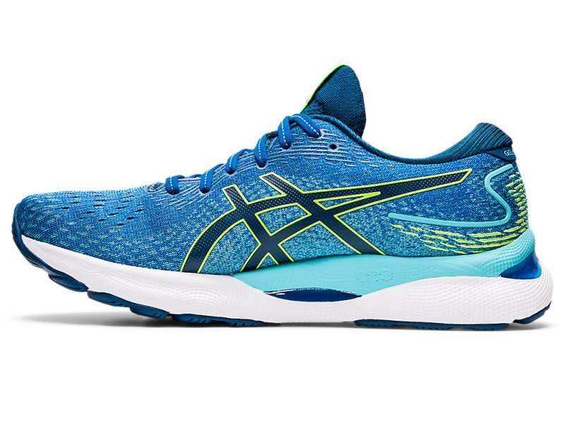 Asics Gel-nimbus 24 Tenisiće Muške Plave Zelene | RS3462-933