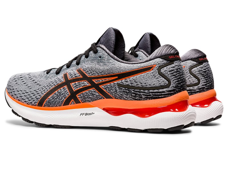 Asics Gel-nimbus 24 Tenisiće Muške Sive Narančaste | RS1856-644