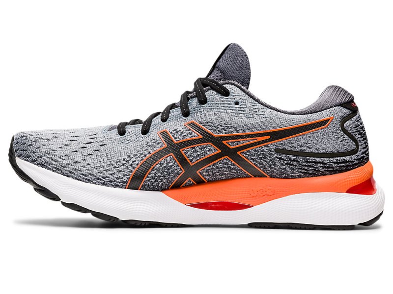 Asics Gel-nimbus 24 Tenisiće Muške Sive Narančaste | RS1856-644