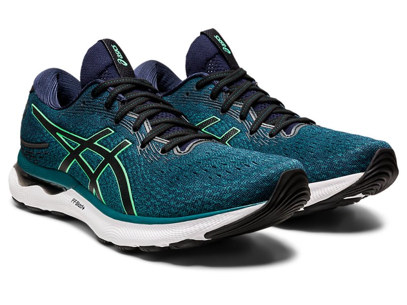 Asics Gel-nimbus 24 Tenisiće Muške Tamno Zelene Tirkizne | RS7624-903