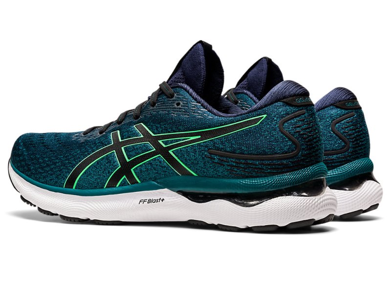 Asics Gel-nimbus 24 Tenisiće Muške Tamno Zelene Tirkizne | RS7624-903