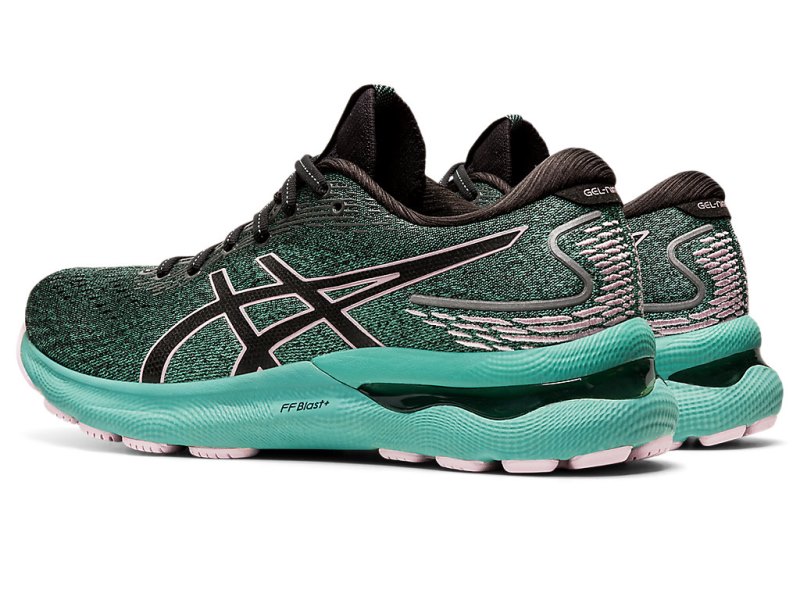 Asics Gel-nimbus 24 Tenisiće Ženske Crne Roze | RS2621-744