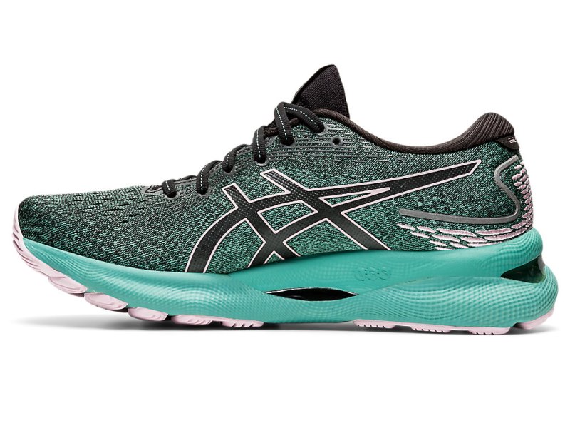 Asics Gel-nimbus 24 Tenisiće Ženske Crne Roze | RS2621-744