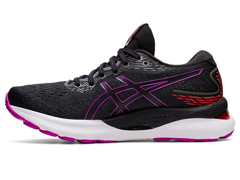 Asics Gel-nimbus 24 Tenisiće Ženske Crne Ljubičaste | RS3278-869