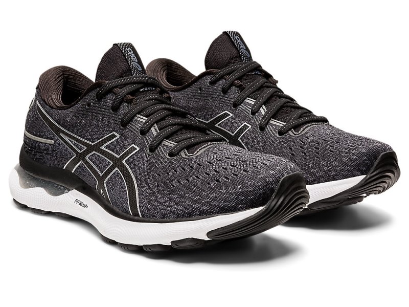 Asics Gel-nimbus 24 Tenisiće Ženske Crne Srebrne | RS7011-183