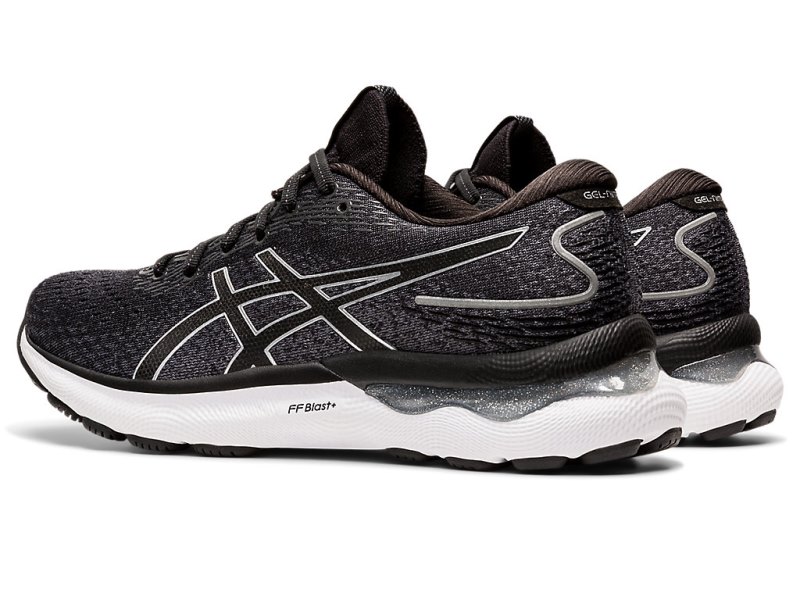 Asics Gel-nimbus 24 Tenisiće Ženske Crne Srebrne | RS7011-183