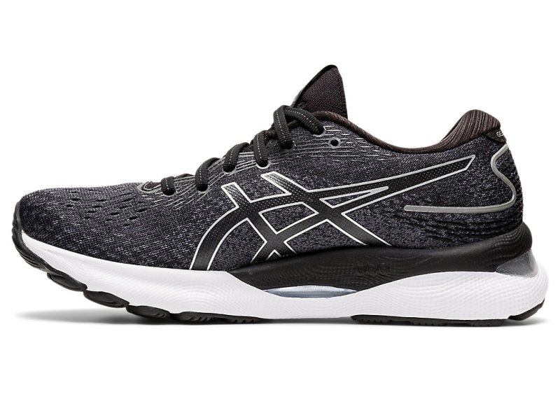 Asics Gel-nimbus 24 Tenisiće Ženske Crne Srebrne | RS7011-183