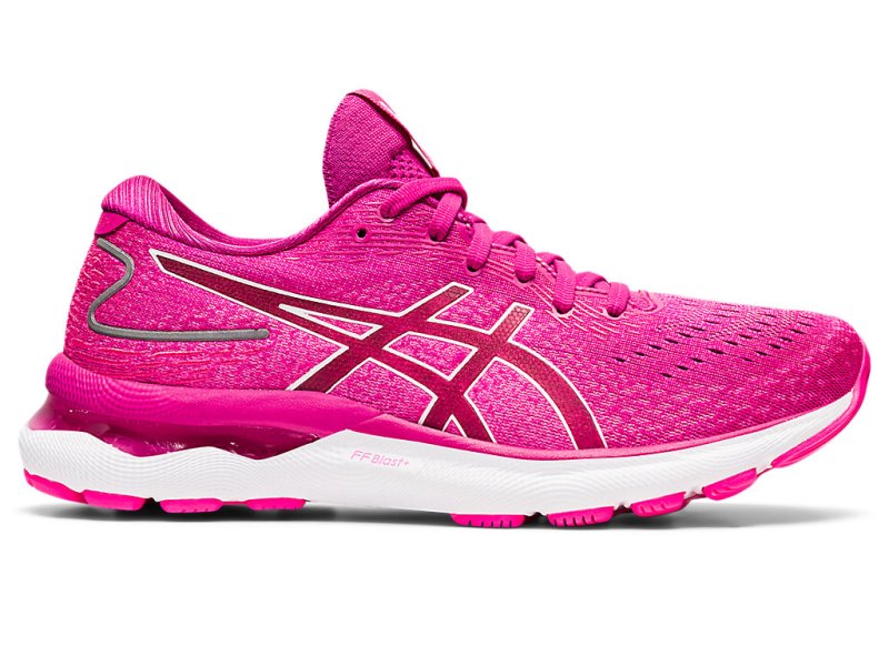 Asics Gel-nimbus 24 Tenisiće Ženske Fuksije Crvene Bijele | RS0136-739