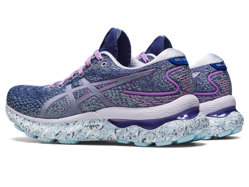 Asics Gel-nimbus 24 Tenisiće Ženske Svijetlo Plave Bijele | RS3124-961