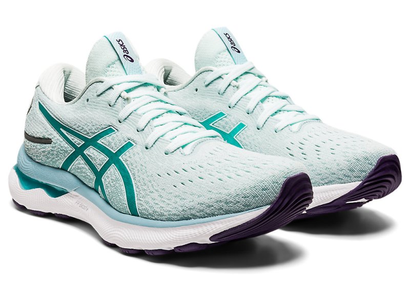 Asics Gel-nimbus 24 Tenisiće Ženske Svijetlo Plave Zelene | RS7622-483