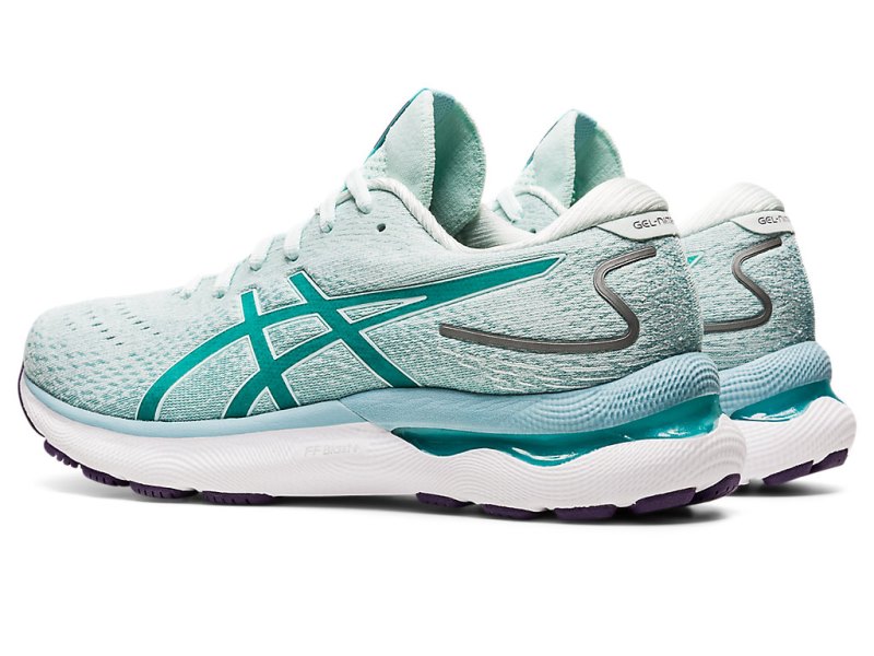 Asics Gel-nimbus 24 Tenisiće Ženske Svijetlo Plave Zelene | RS7622-483