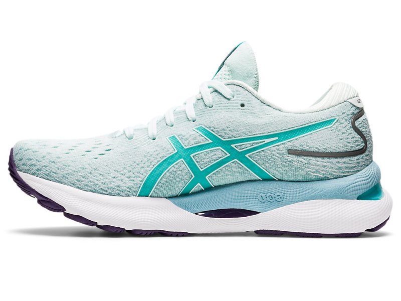 Asics Gel-nimbus 24 Tenisiće Ženske Svijetlo Plave Zelene | RS7622-483