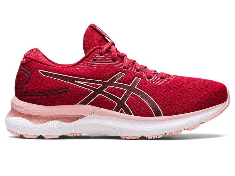 Asics Gel-nimbus 24 Tenisiće Ženske Tamno Crvene Roze | RS0954-262