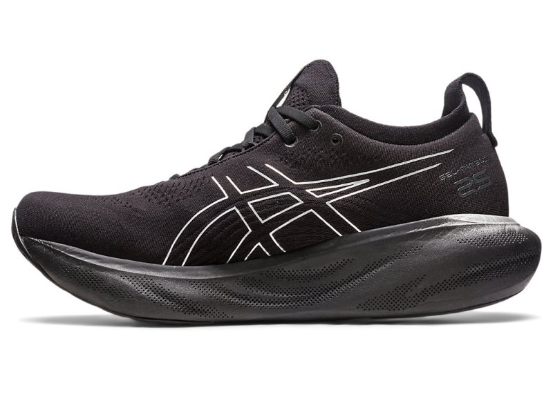 Asics Gel-nimbus 25 Platinum Tenisiće Muške Crne Srebrne | RS6206-568