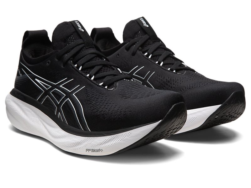 Asics Gel-nimbus 25 Tenisiće Muške Crne Srebrne | RS8779-255