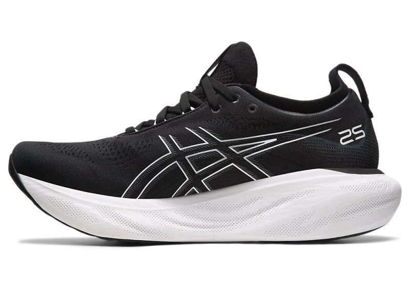 Asics Gel-nimbus 25 Tenisiće Muške Crne Srebrne | RS8779-255