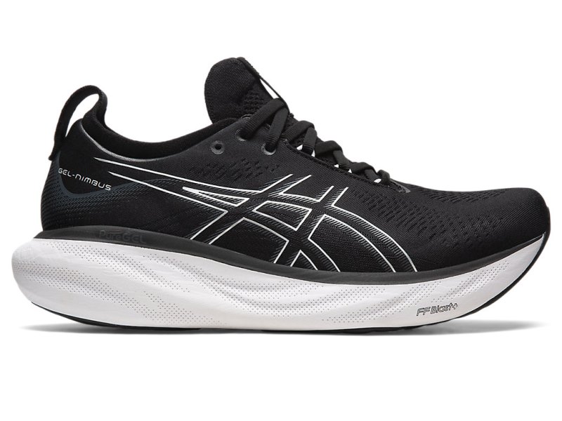 Asics Gel-nimbus 25 Tenisiće Muške Crne Srebrne | RS8779-255