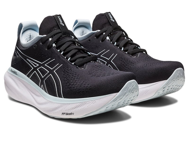 Asics Gel-nimbus 25 Tenisiće Ženske Crne Plave | RS3579-925