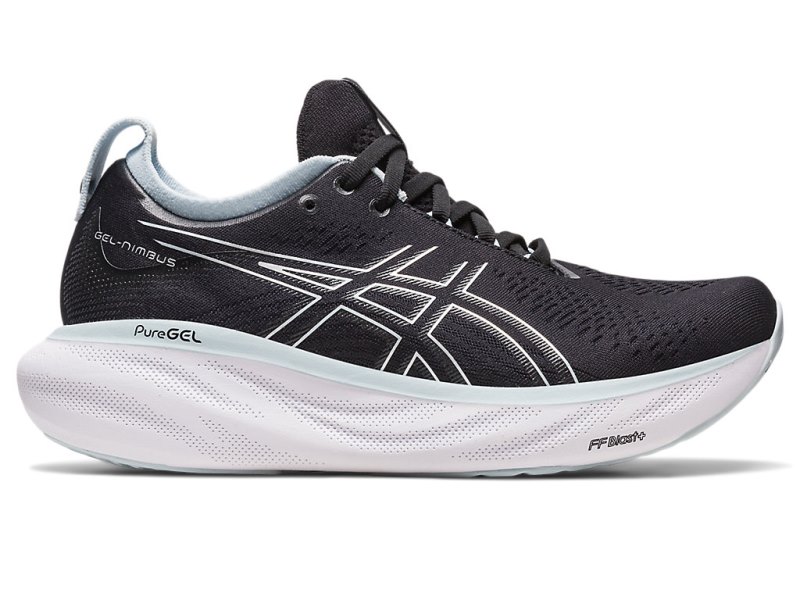 Asics Gel-nimbus 25 Tenisiće Ženske Crne Plave | RS3579-925