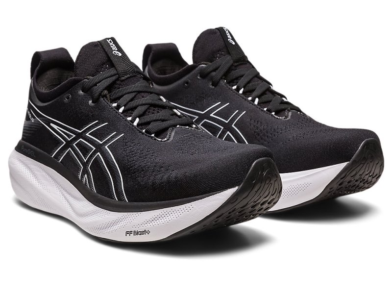 Asics Gel-nimbus 25 Tenisiće Ženske Crne Srebrne | RS6616-785